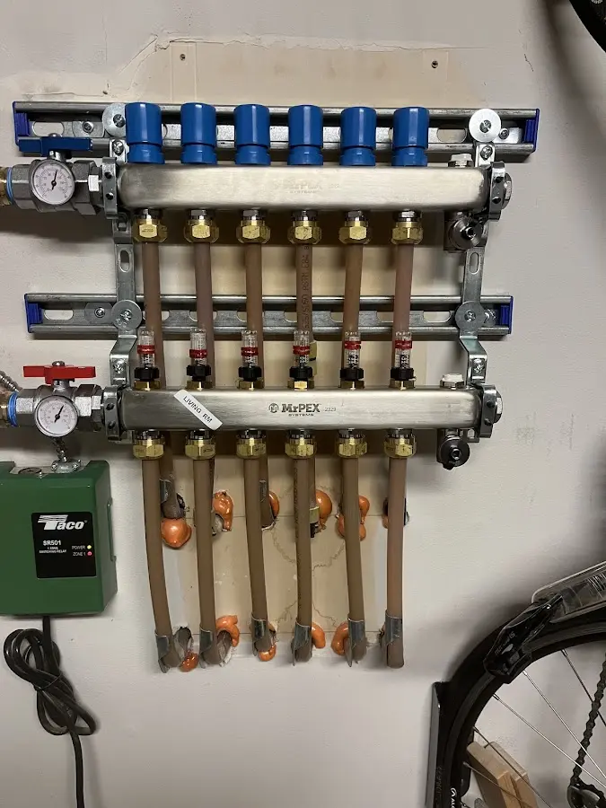 Plumber performing Leak Detection at a residential property in Wright City